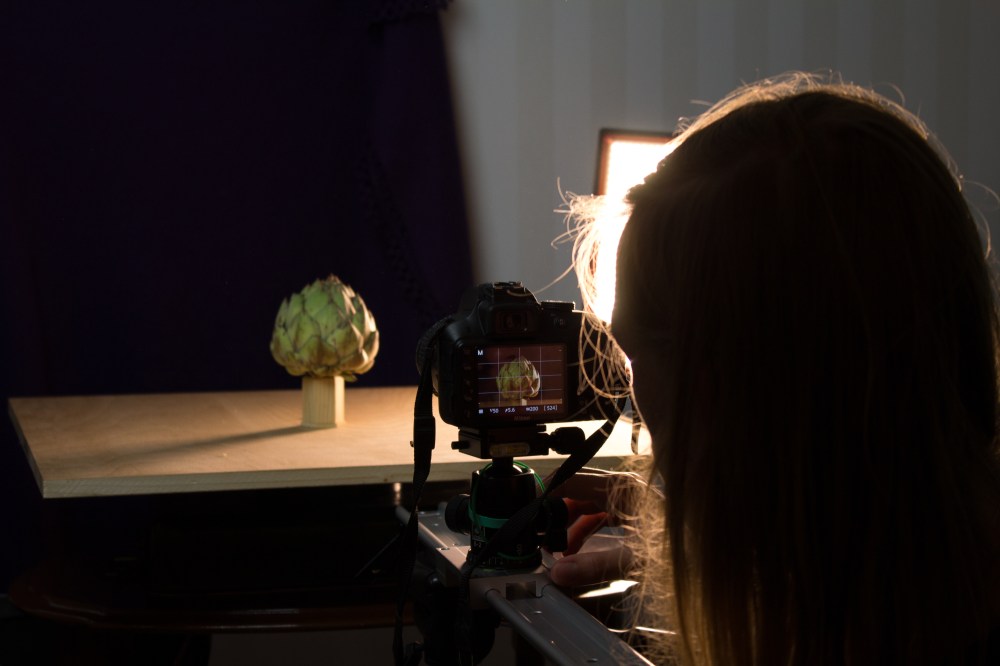 Behind the scenes of Hagob Manoukian's "Ode to Green". Photo: Theoharis Charitidis